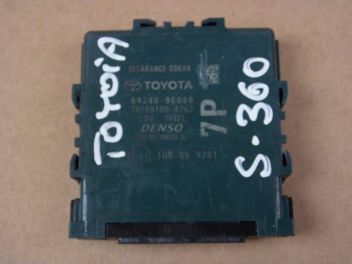 Toyota Highlander XU70 modulo Centralina parcheggio PDC sonar 89340-0E060