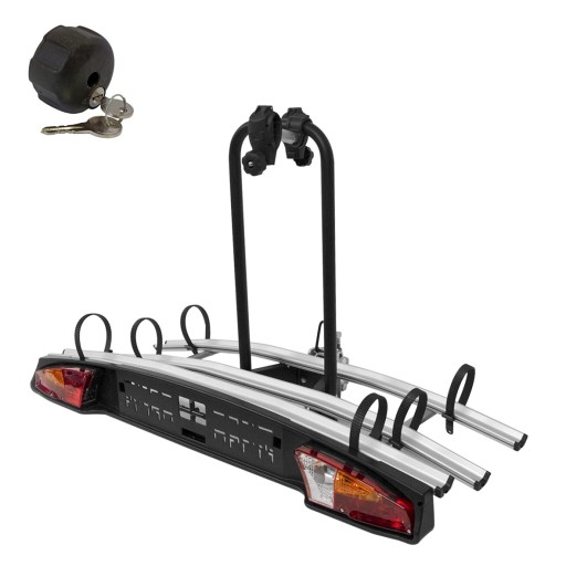 MERAK TILTING БАГАЖНИК ДЛЯ ГАЧКА 3 ВЕЛОСИПЕДА 13 PIN LOCK