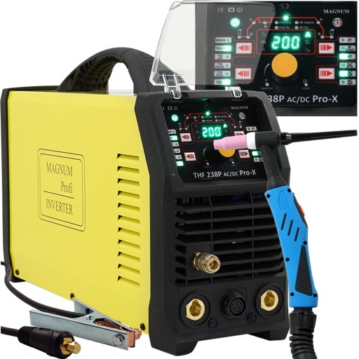 Зварювальний апарат інвертора TIG AC DC Magnum THF 238 PULS