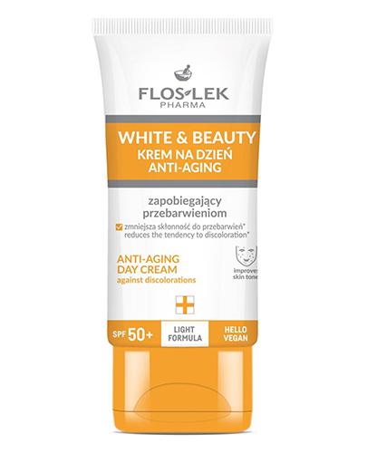 Flos Lek White Beauty Krem na dzień anti-aging SPF 50 30 ml