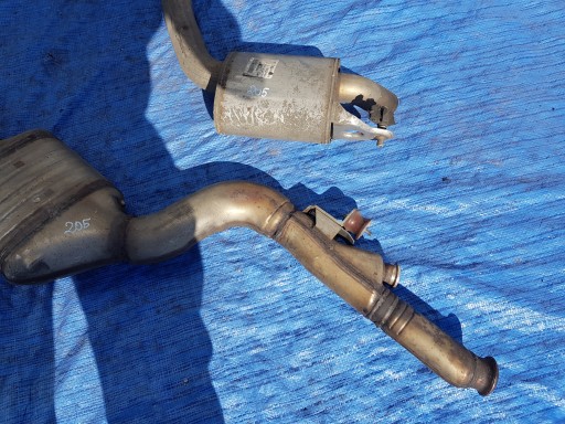 muffler, exhaust TLUMIKI MERCEDES W205 A2054906921