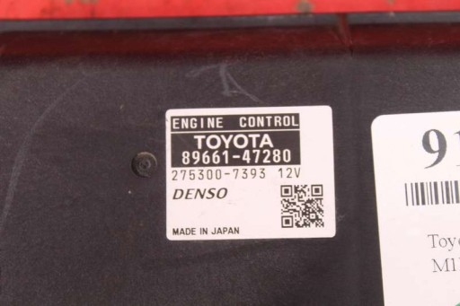 Bedienteil DES MOTORS 89661-47280 TOYOTA PRIUS 3 III XW30 1.8 HYBRID 99KM 09-11