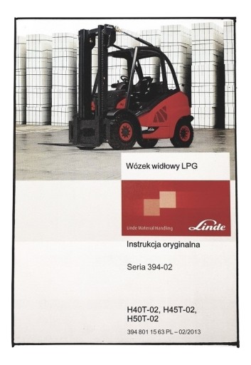 Instrukcja Obsługi Dtr Wózek Widłowy Linde 394 Evo Za 246 Zł Z Czestochowa - Allegro.pl - (9658994227)