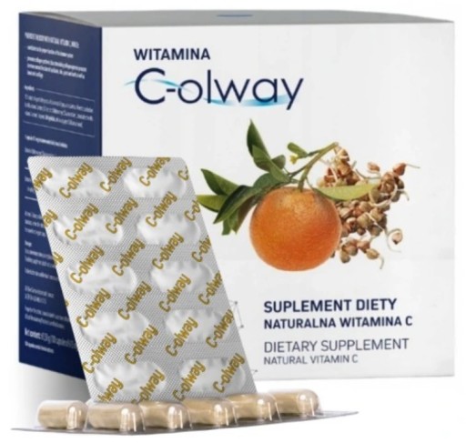 Prírodný vitamín C-olway 100 kapsúl COLWAY