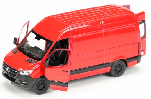 Автомобіль Mercedes-Benz Sprinter Kinsmart 5901353526399 чорний