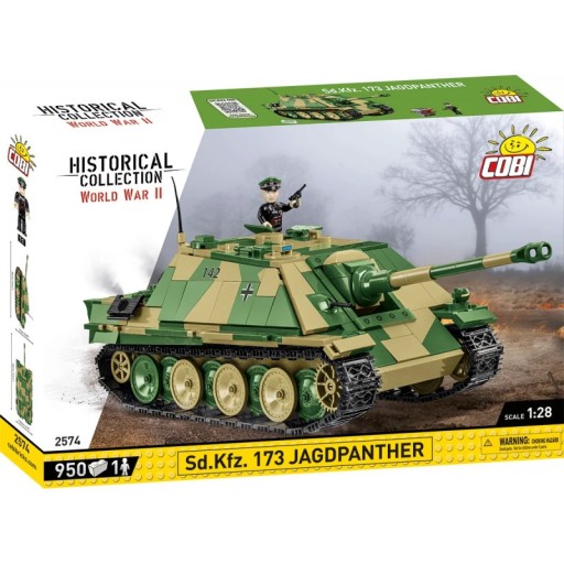 Klocki Historical Collection WWII Sd.Kfz.173 Jagdpanther 950 klocki ...