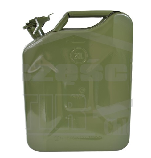 ПАЛИВНА КАНІСТРА 20 ЛІТРІВ - МЕТАЛЕВА