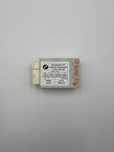 Bmw x3 f25 6796905 модуль крюка контроллера