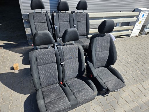 KOMPLET Sitze MERCEDES VITO W447 BRYGADOWKA 6os