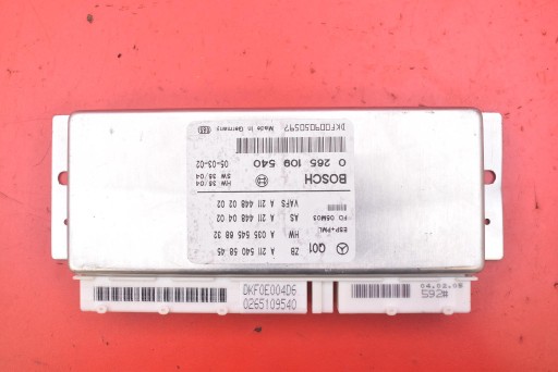 control unit module ESP A2115405845 MERCEDES E-class W211 1.8 compressor; 163 KM
