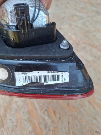 light rear right to the bonnet RENAULT KADJAR 2015 -90061333
