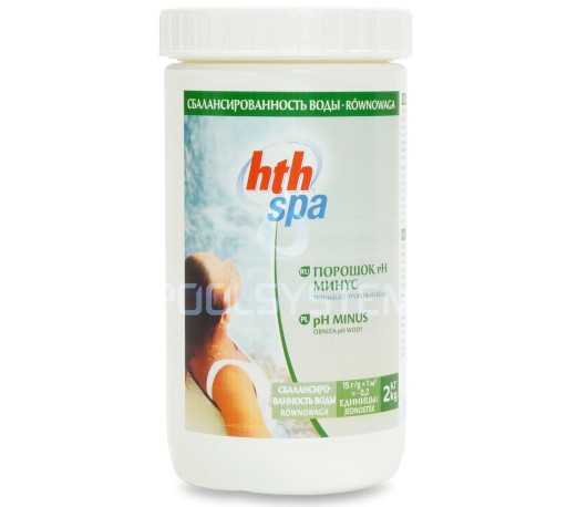Hth Spa pH Minus do obniżania pH wody Wannach Spa