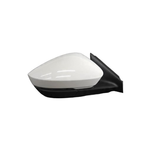 mirror right BIALE SKODA KAROQ 5 PIN