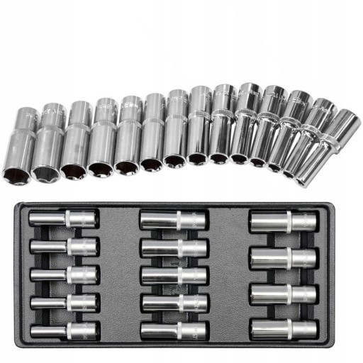 YATO картридж + ковпачки довгі 8-21 мм 1/2 