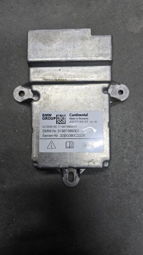 Модуль управления подушками безопасности bmw g20 g21 g29 9873893