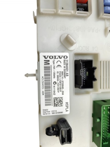 Kasten der Sicherungen modul BSI VOLVO XC60 und S60 II V60 S80 II 31384931AB