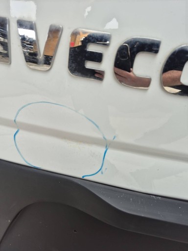 IVECO DAILY VI 14- door left rear part rear.