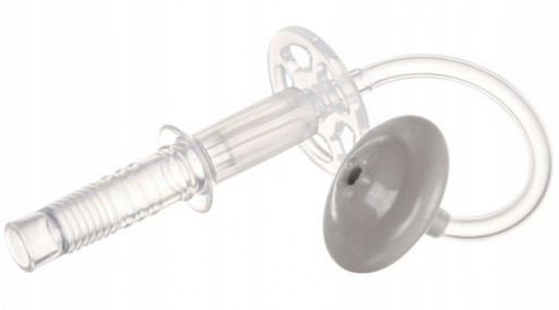 Трубка силіконова протикрапельна з обважнювачем Canpol babies 56/609 сіра