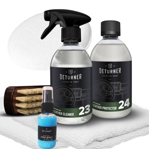DETURNER LEATHER SET уход за кожей 500мл + бесплатно