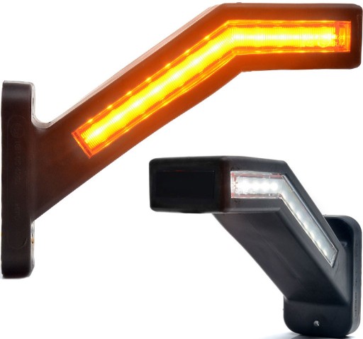 WAS1391 - КУТОВИЙ ГАБАРИТНИЙ ЛІХТАР ПРАВИЙ ЕВАКУАТОР TIR НАПІВПРИЧІП