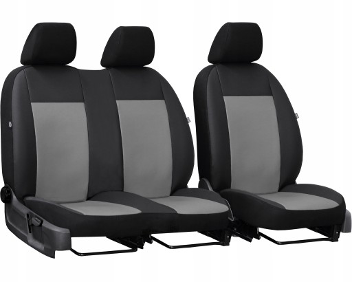МЕРНЫЕ КОЖАНЫЕ ЧЕХОЛЫ ДЛЯ FORD TRANSIT 7 2+1