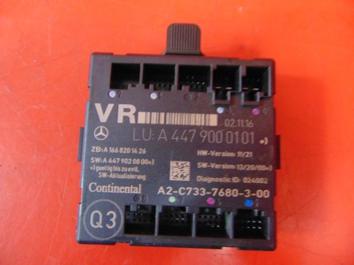 VITO W447 modul Bedienteil Tür rechts vorne