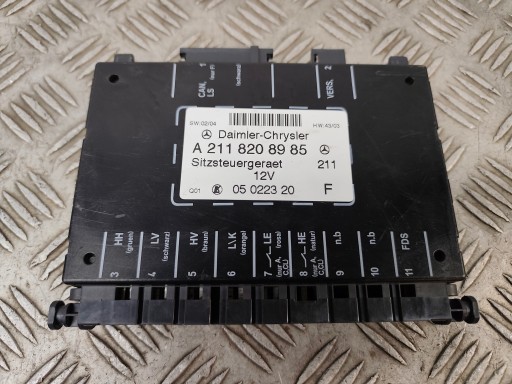 A2118208985a - Mercedes a2118208985 модуль/контроллер сиденья