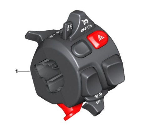 61319480157 - Комбінований вимикач л BMW R 1250 GS