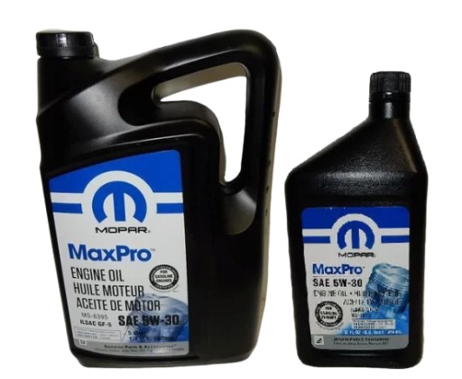 Масло MOPAR MaxPro 5w30 6л.