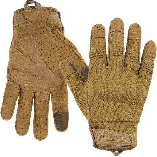 Рукавички захисні Mil-Tec COMBAT TOUCH SHOOTING GLOVES M хакі