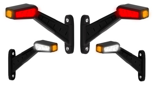 FT-146 - СВІТЛОДІОДНИЙ КУТОВИЙ ГАБАРИТНИЙ ЛІХТАР FT - 146 L + P