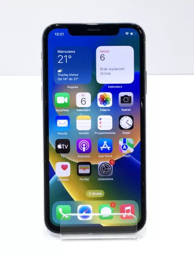 Smartfon Apple iPhone X 3 GB / 64 GB 4G (LTE) srebrny • Cena