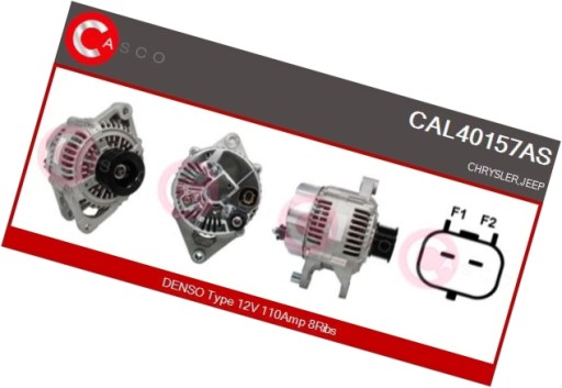 Генератор 12v 110a - casco cal40157as