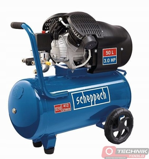 Двопоршневий компресор Scheppach HC52DC 50 л