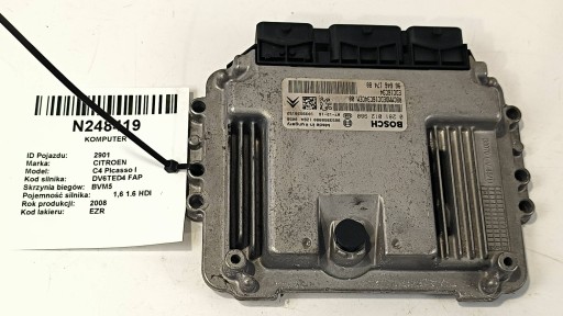 computer 9664617480 CITROEN C4 Picasso e