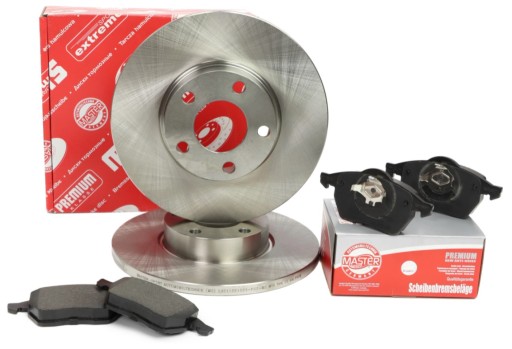 24011301811-PCS-MS - Диски колодки передние AUDI A4 B5 Master-Sport 280мм