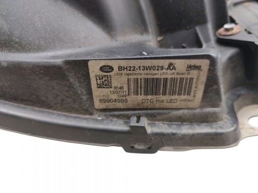 light right front LAND ROVER DISCOVERY IV L319 2009-2016 BH22-13W029-AA UK