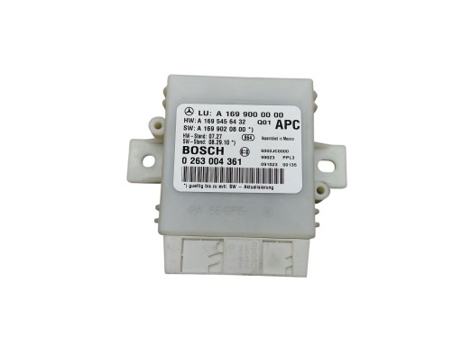 control unit module PDC MERCEDES W245 W169 A1699000000