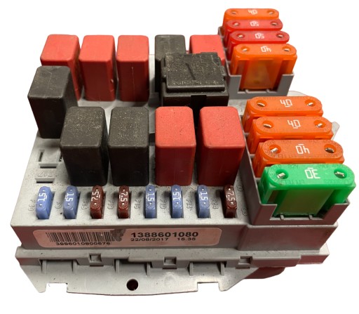 Модуль блоку запобіжників 1388601080 ducato jumper + програмування