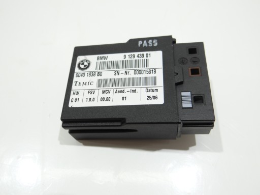 module control unit PASOW safety BMW 5 E60 E61 9129439