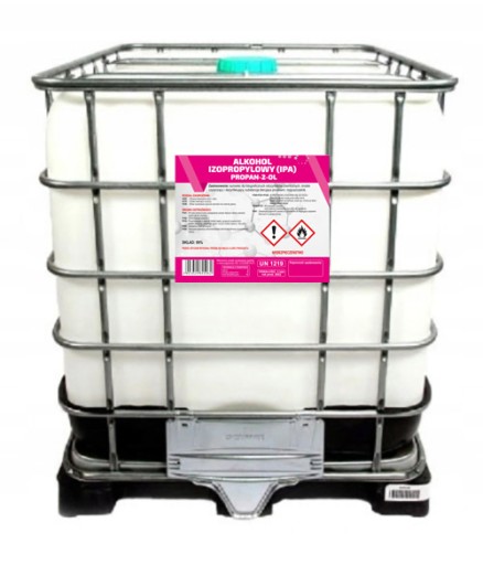 Ізопропіловий спирт IPA 99,9% 1000л чистий