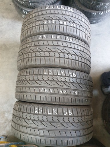 4X 265 40 21 CONTINENTAL CROSSCONTACT UHP MO