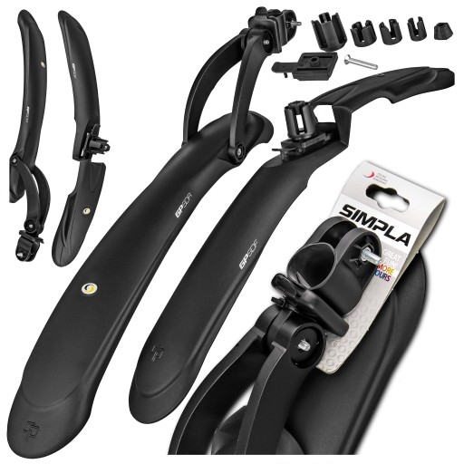 Комплект крил Simpla Gp Pro, чорний