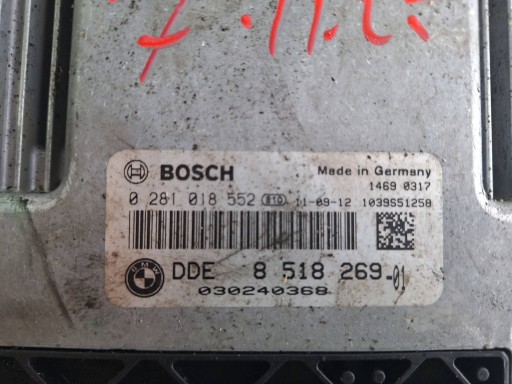BMW computer Centralina Motore 0281018552 BOSCH 8518269-01
