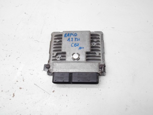 Контролер двигуна 03f906070jm skoda rapid 5ja 1.2tsi cbz 2014 оригінал