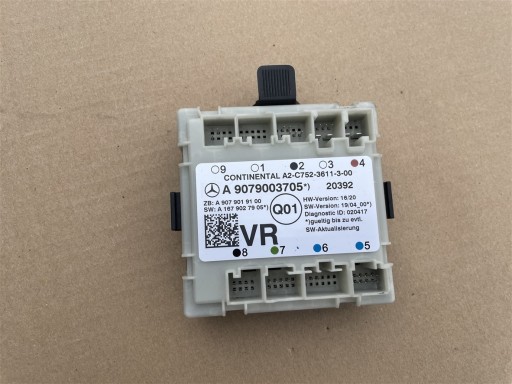 A9079003705 2018-2020R. - Модуль драйвер двері передній правий для MERCEDES SPRINTER W907 в 907 18-20р.