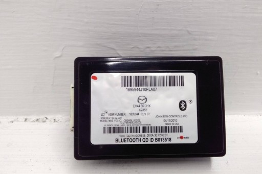 Модуль bluetooth mazda cx-7 (er) eh4466dhx 2.5л бензин 182квт 2010г.