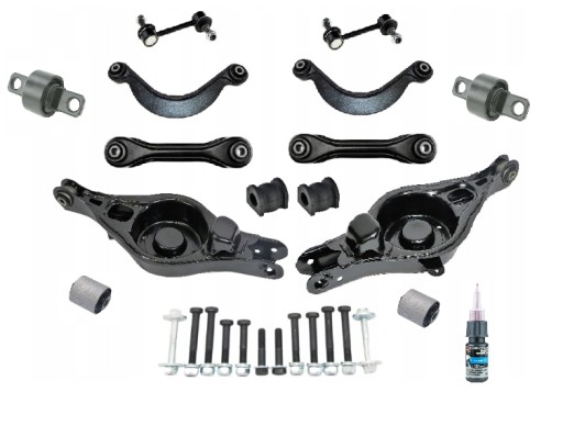 ZWT318MAX4, ZWT318MAX4 - Винты поперечных рычагов втулки разъемы резинки для mazda 6 gh 2007-2012 задний комплект