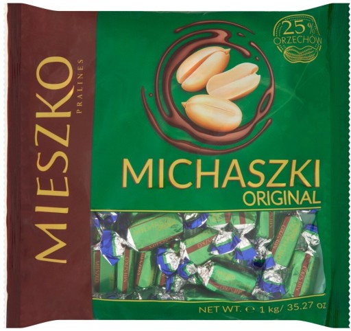 CUKIERKI ORZECHOWE MICHASZKI MIESZKO 1KG