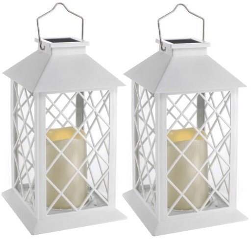 🚨 HIT CENOWY! 2x Latarenka Solarna LED Biała – Ogród Bez Kabli i Rachunków!